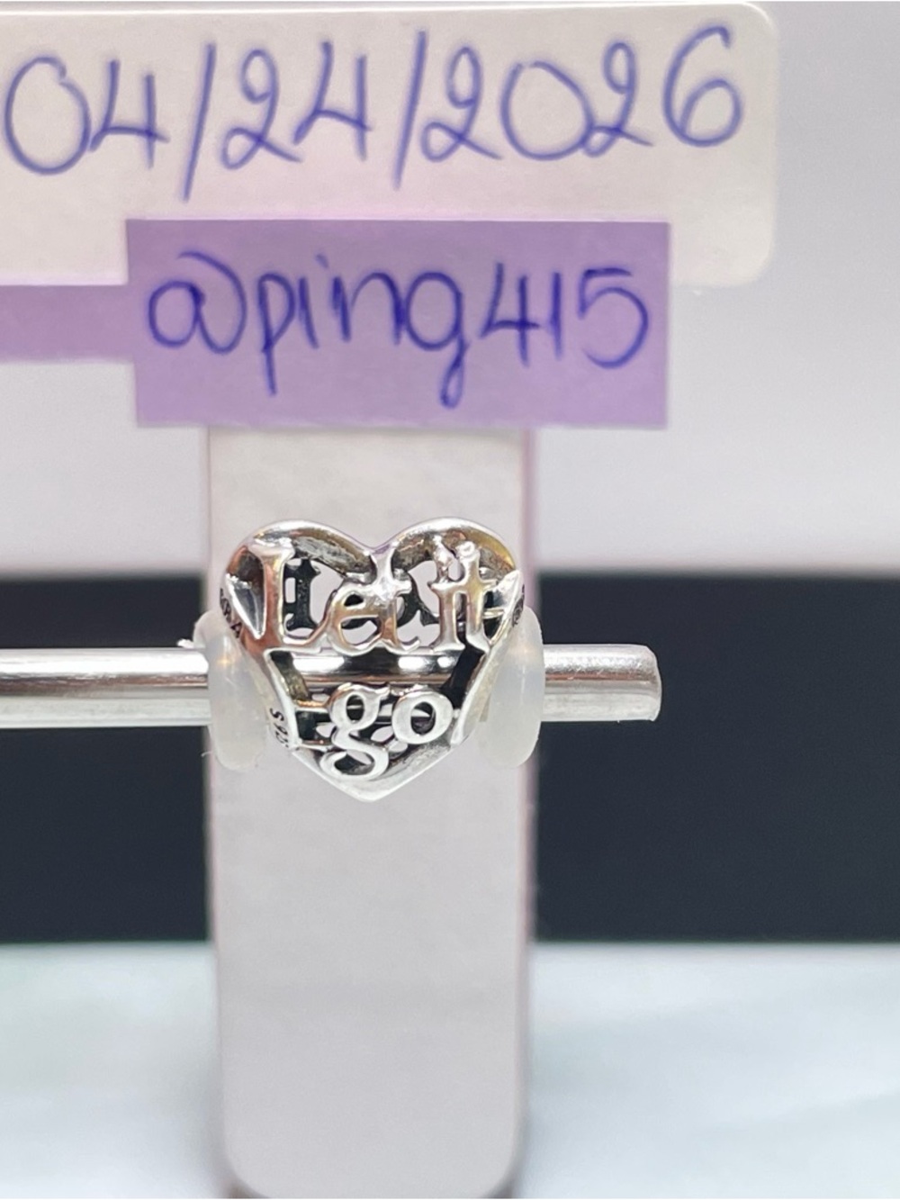 Pandora Disney Let It Go Heart Charm